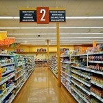 Grocery store isle 