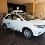 Self driving Google car