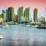 Sailboats in the harbor