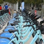 Bike sharing kiosk