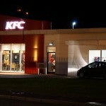 Exterior of KFC