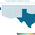 Graphic showing how Houston ranks on renter confidence survey
