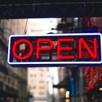 Open LED sign