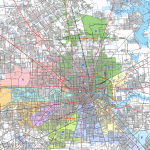 Map of Harris County