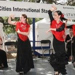 Women dancing