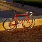 Red bike