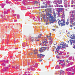 Point-map of Harris County
