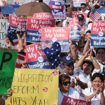 Immigration protest