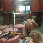 Rundown kitchen 