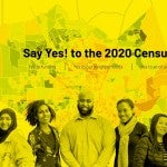 artwork for Harris County census campaign