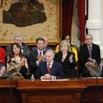 Other priorities on Gov. Greg Abbott's State of the State list: school safety, disaster response and mental health programs.  Bob Daemmrich for The Texas Tribune