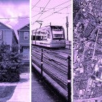 photo collage related to affordable housing in houston