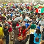 Immigration rally