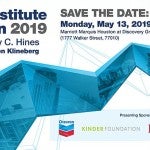 Kinder Institute Luncheon 2019