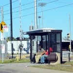 Metro stop near the University of Houston
