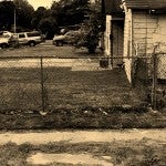 unsheltered Metro bus stop in Houston