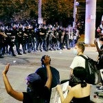 Demonstrators in Houston protest police brutality