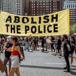 Protestors in Philadelphia