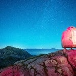 Working from a mountaintop in Italy