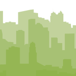 Illustration of overlapping skylines.