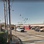 Gufton intersection with crosswalk