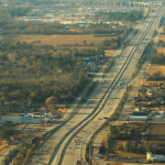 Houston highways heading to downtown