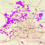 MUD districts within Houston's ETJ