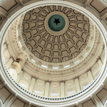 Cupola in Texas capitol building
