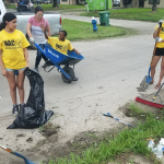 Northeast Action Collective cleanup day