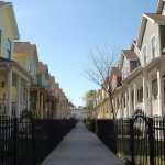 Townhouses in Houston. Photo by Keith Ewing.