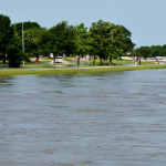 Flooded streets
