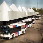 Houston Metro buses