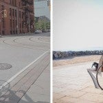 Biking in urban and suburban landscapes