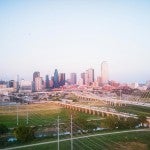 Aerial view of Dallas 