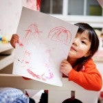 Child with art