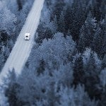 RV on the road