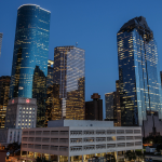 Houston Night Skyline Randall Pugh