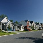 Suburban housing