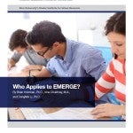 Report cover page