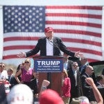 Republican presidential nominee speaks at a rally in Arizona earlier this year. Image via flickr/Gage Skidmore.