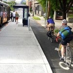 sidewalks, bike lanes improve safety