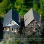 miniature toy houses