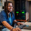 Michael King II, a graduate of the Spring ISD's Carl Wunsche Sr. High School, utilized the district's Career and Technical Education programs while in high school. He now works as an A/V technician in the district.