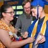 A member of Fortis Academy's graduating Class of 2024