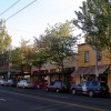 Street shops in Columbia City