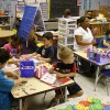 Image of children in kindergarten in their classroom