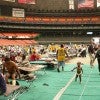 Evacuees in the Astrodome Evacuees in the Astrodome