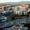 Freeway and skyline