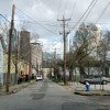 Third Ward neighborhood with Houston skyline in the background