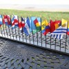 Miniature international flags